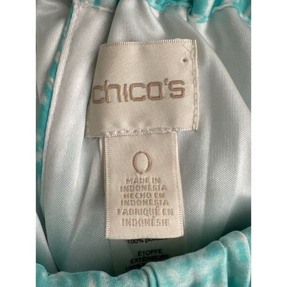 Chico’s Women Bahama Breeze Ombré Faux Leather Maxi Dress Size 0 (4) - Picture 11 of 14